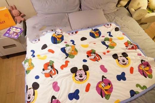 【带礼袋】Disney/迪士尼儿童夏被卡通水洗棉夏凉被空调被幼儿园宝宝午睡被 商品图6