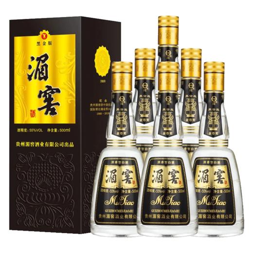 【清仓】湄窖  黑金版  浓香型  55度   500ml x6瓶 整箱 商品图1