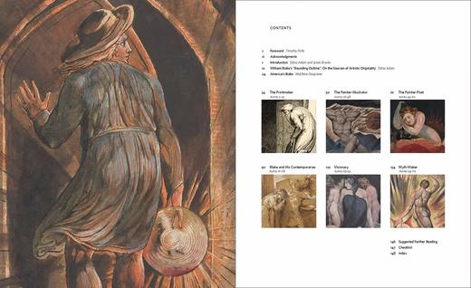 William Blake - Visionary，威廉·布莱克——愿景家，绘画 商品图7