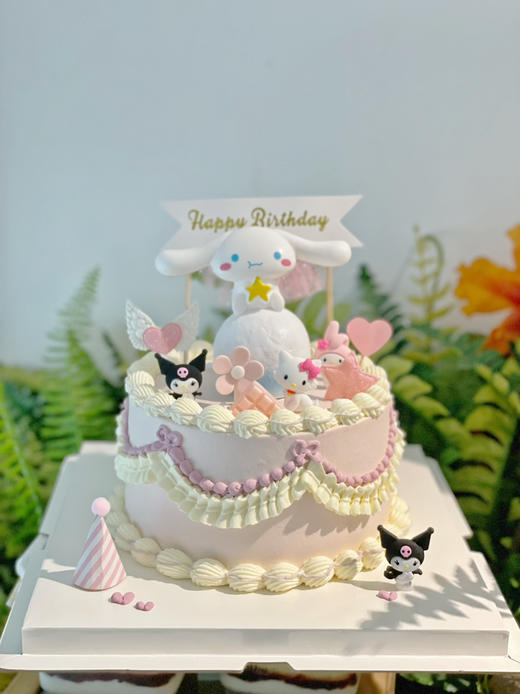 三丽鸥库洛米主题蛋糕，私人订制，请提前2日以上预定 商品图0