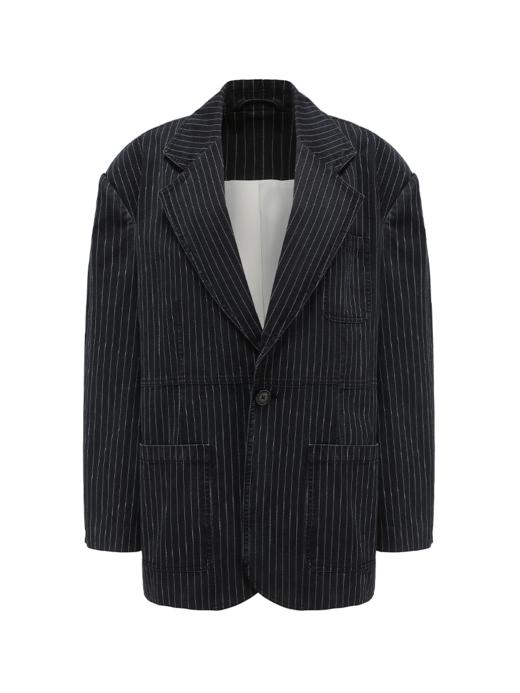 CPLUS SERIES 23SS 条纹牛仔贴袋西装 商品图0