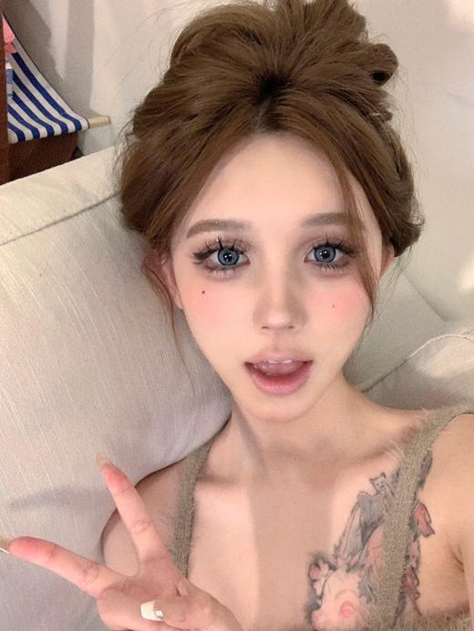 ocean girl 日抛美瞳 O-14 蓝莓吐司 直径14.5mm着色13.9mm 商品图3