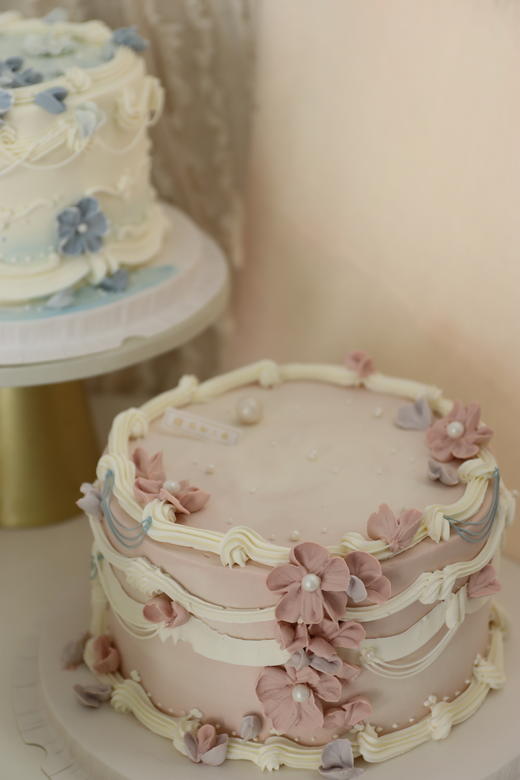 裱花-复古花边（粉） 商品图0