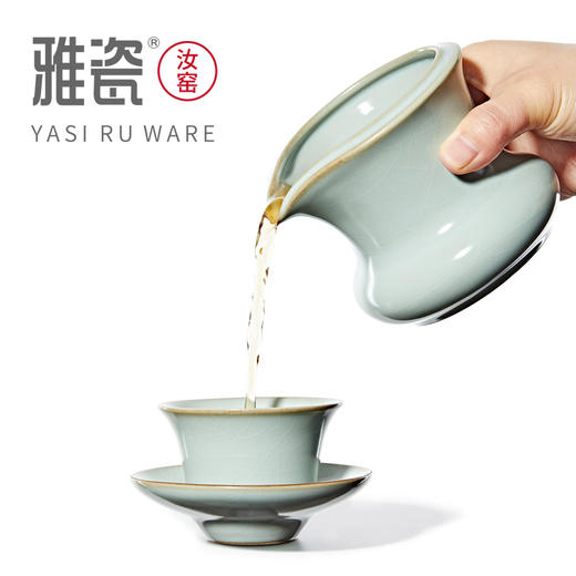 汝窑珠壶套装（一壶六杯） 商品图8