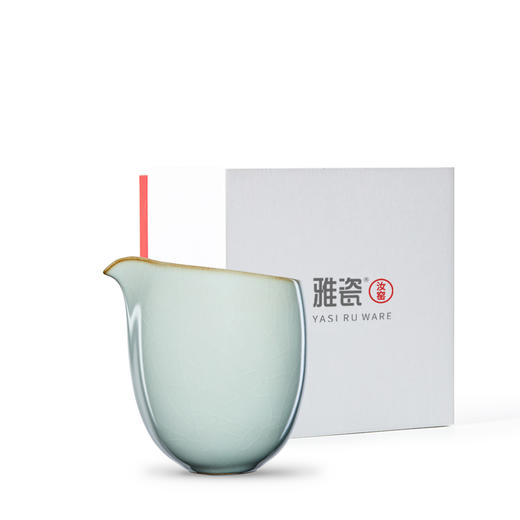 汝窑云雀公道杯 商品图4