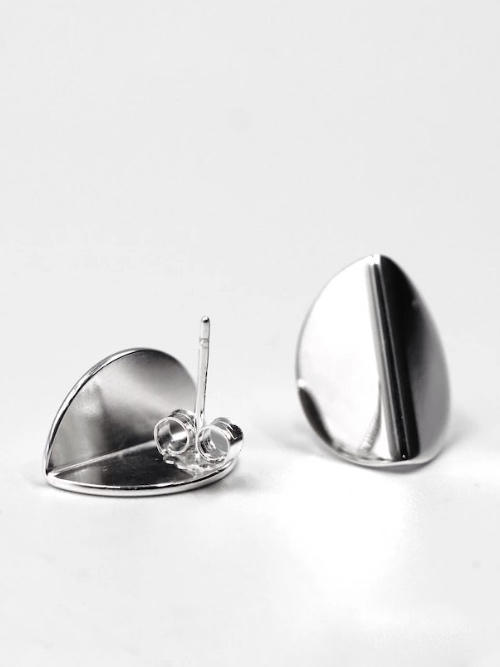 AWU｜Demi Earrings [ 半 耳钉 D1-S / D2-L ] 商品图3