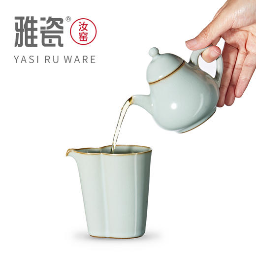 汝窑小梨福禄套装（一壶四杯） 商品图1