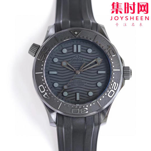 墨黑海马 桀骜登场 欧米茄OR新品海马300系列 陶瓷海马 男士机械腕表 商品图0