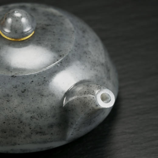 和田玉（青花）玉壶--飞碟壶（宋鸣放6651）179.01g 商品图8