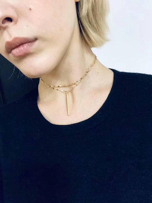 AWU｜Queen chain Necklace [ 女王 项链 14K包金] 商品图3