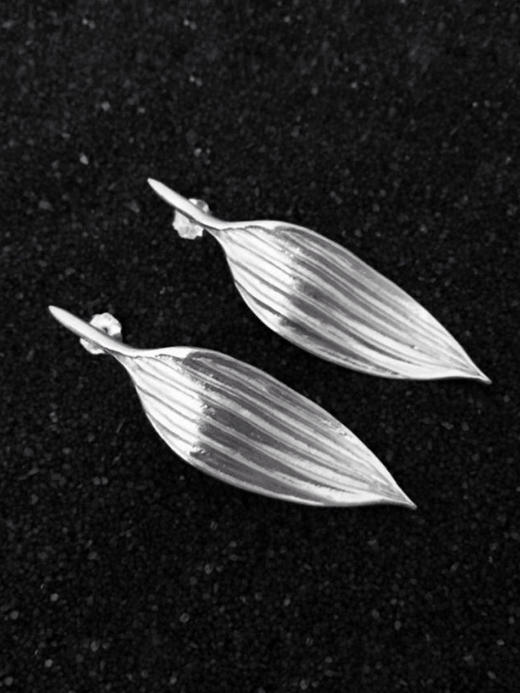 AWU｜BB3 - Bamboo Earrings Leaf SM [ 竹 小叶 耳环 ] 商品图1
