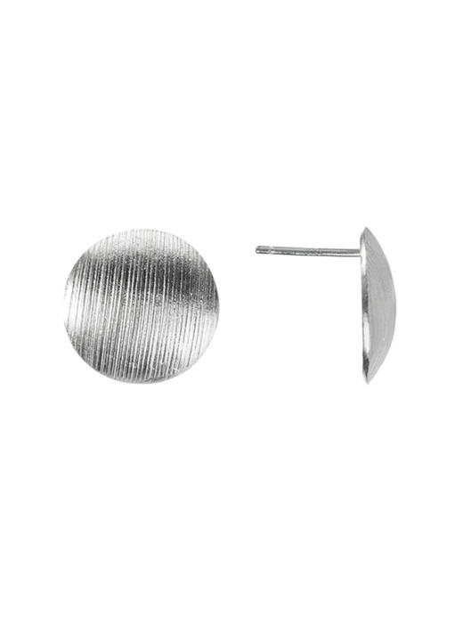 AWU｜F6 - Fall Round Earrings [ 秋 圆叶 耳钉 ] 商品图3