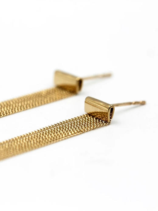 AWU｜NE-024 Tassel Earrings [ 流苏 耳环 14K金] 商品图4