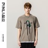 PINLI品立春季新款男士圆领印花短袖T恤青年上衣BG231111009 商品缩略图5
