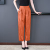 AHM xmys2281妈妈装复古百搭休闲大码直筒裤 商品缩略图2
