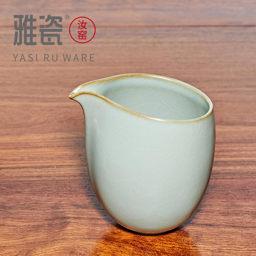 汝窑云雀公道杯 商品图7