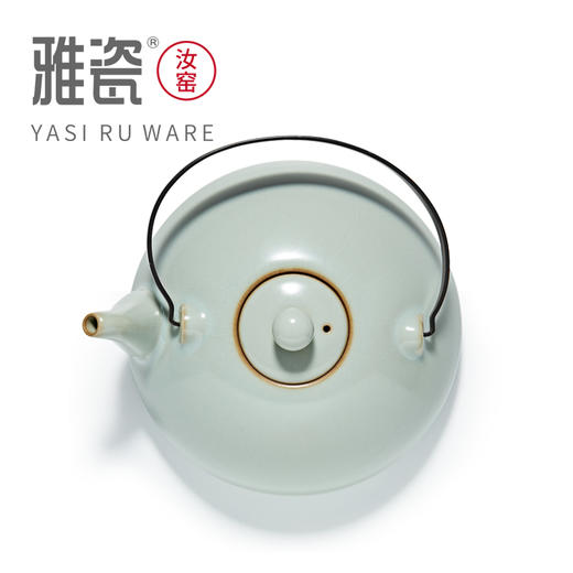 汝窑玄月提梁壶 商品图5