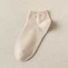 无印新品女士纯色船袜纯色4双1组  A-4572 商品缩略图1