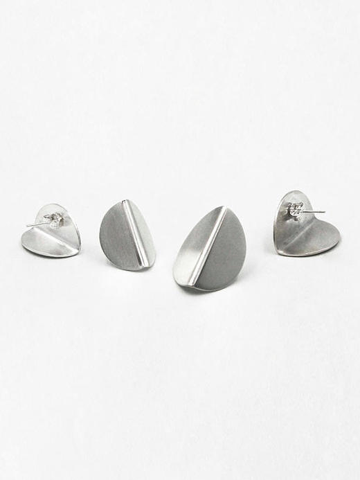 AWU｜Demi Earrings [ 半 耳钉 D1-S / D2-L ] 商品图6