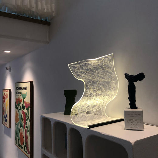 ins风创意台灯氛围感灯卧室装饰温馨高颜值床头灯小夜灯宿舍拍照 商品图9