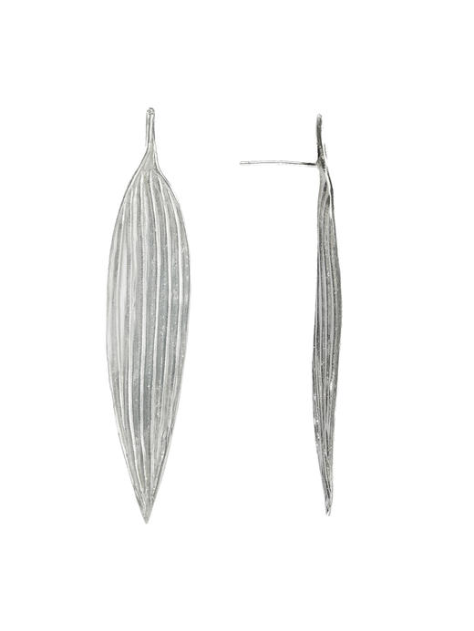 AWU｜BB1 - Bamboo Earrings Leaf LG [ 竹 大叶 耳环 ] 商品图6