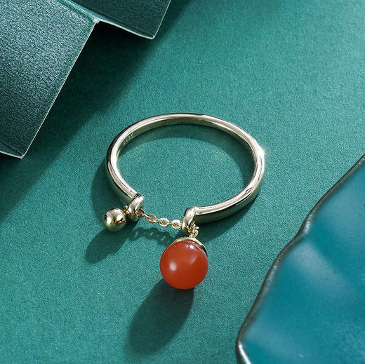 子佩集S925银【浅暮】戒指【AS00219-1】镀金2303 商品图1