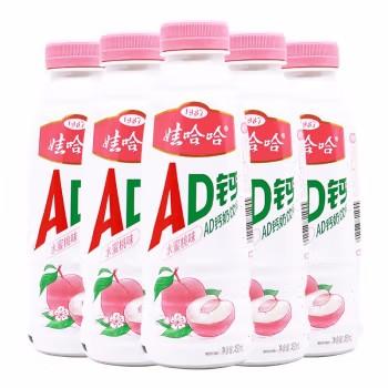 娃哈哈  AD钙奶水蜜桃口味450ml*15瓶/箱 商品图2