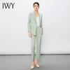IWY/高端春夏浅绿色西装外套设计感双排扣西装上班职业套装CP0113 商品缩略图1