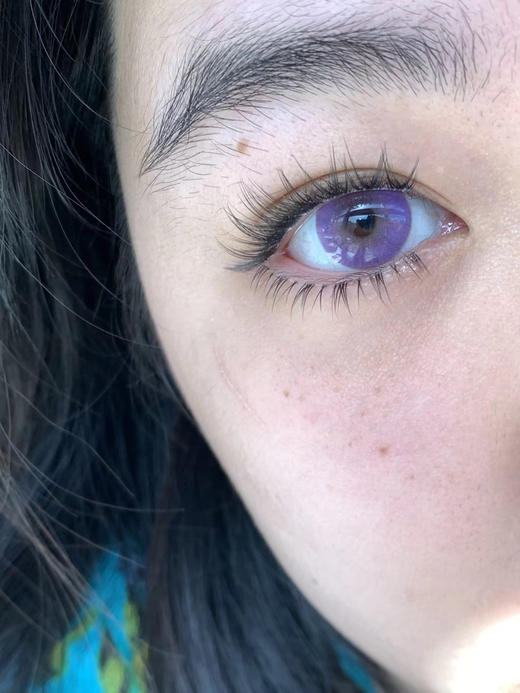 【月抛】梦幻紫 summerbaby  | 大直径14.5mm 着色14.1mm 有挡瞳风险，介意慎拍，紫色美瞳 商品图7