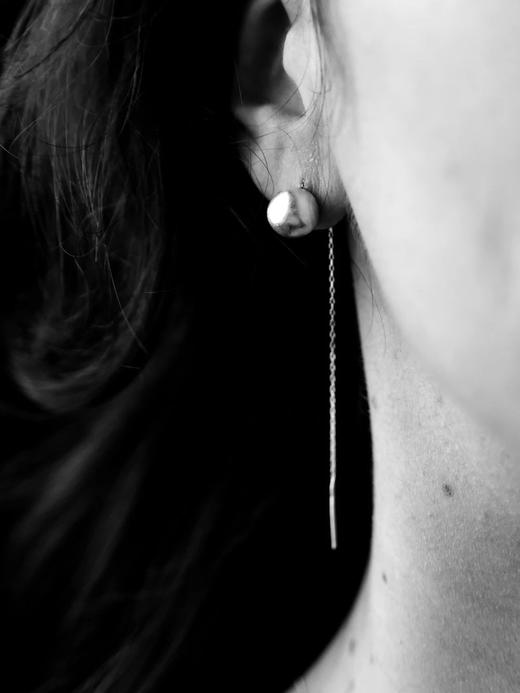 AWU｜U7 - Universe Chain Earrings 8mm [ 宇宙 耳线 ] 商品图5