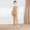 春夏新款，职业女装小脚裤+吊带衫+西装外套女装三件套QYM-YM-A2232-Y 商品缩略图2