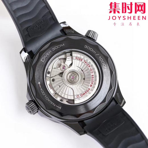 墨黑海马 桀骜登场 欧米茄OR新品海马300系列 陶瓷海马 男士机械腕表 商品图7