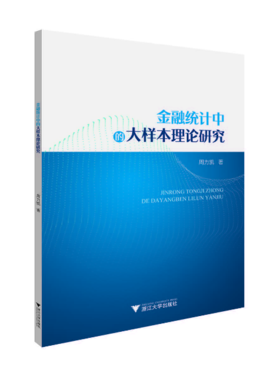 金融统计中的大样本理论研究/周力凯/浙江大学出版社