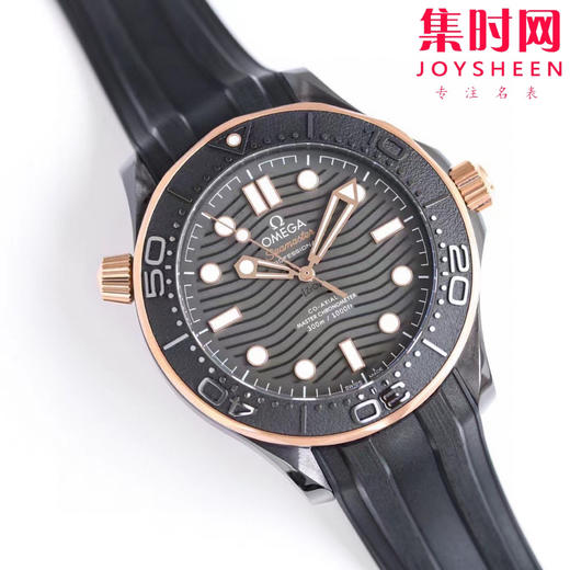 墨黑海马 桀骜登场 欧米茄OR新品海马300系列 陶瓷海马 男士机械腕表 商品图1