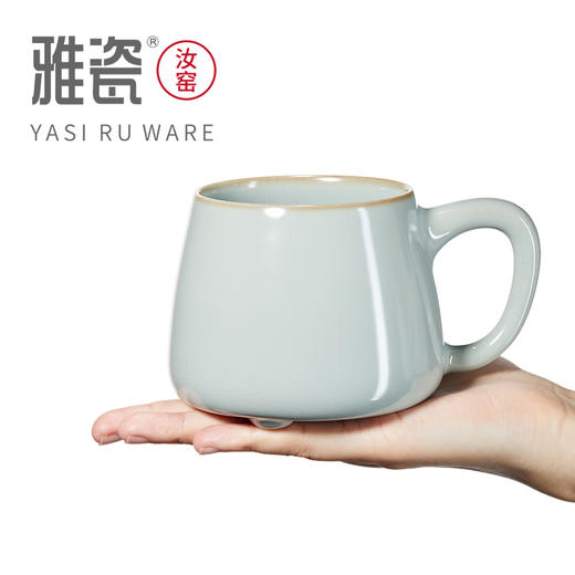 汝窑文鼎杯   办公杯 商品图5