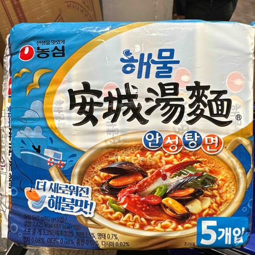 农心海鲜安城汤面五连包 商品图5