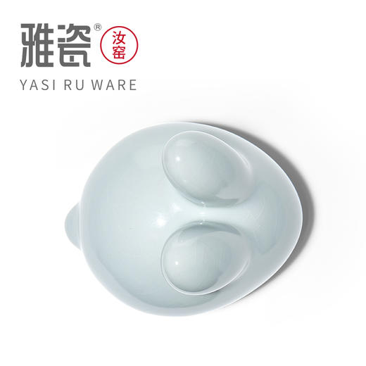 汝窑玉兔 茶宠 摆件 商品图2