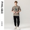 PINLI品立春季新款男士圆领印花短袖T恤青年上衣BG231111009 商品缩略图1