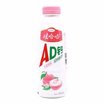 娃哈哈  AD钙奶水蜜桃口味450ml*15瓶/箱 商品图1