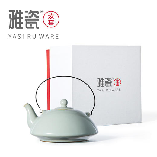 汝窑玄月提梁壶 商品图6