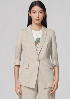 2楼朗姿liaalancy服饰23年新款西装