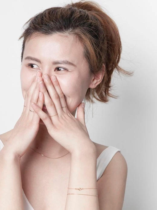 AWU｜R4 - Ray snake chain Bracelet [光 手链 14K金] 商品图2