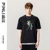 PINLI品立春季新款男士圆领印花短袖T恤青年上衣BG231111009 商品缩略图2