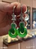 冰艳绿双环耳坠 【3254803】具体价格微信咨询 商品缩略图6