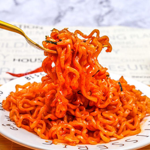 三养奶油干酪辣鸡肉味方便面拌面700g 商品图4