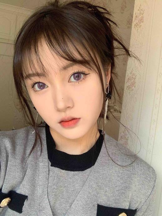 【月抛】梦幻紫 summerbaby  | 大直径14.5mm 着色14.1mm 有挡瞳风险，介意慎拍，紫色美瞳 商品图2