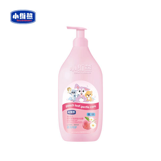 小维熊婴幼儿洗发沐浴露820ml 商品图0