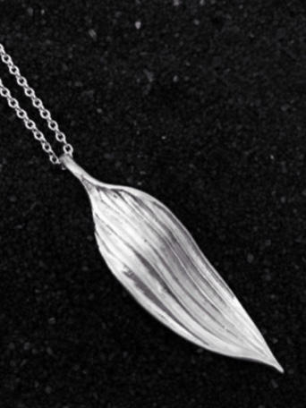 AWU｜BB4 - Bamboo Necklace Leaf SM [ 竹 小叶 项链 ] 商品图2