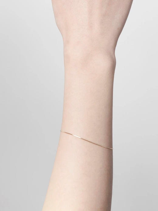 AWU｜R4 - Ray snake chain Bracelet [光 手链 14K金] 商品图0