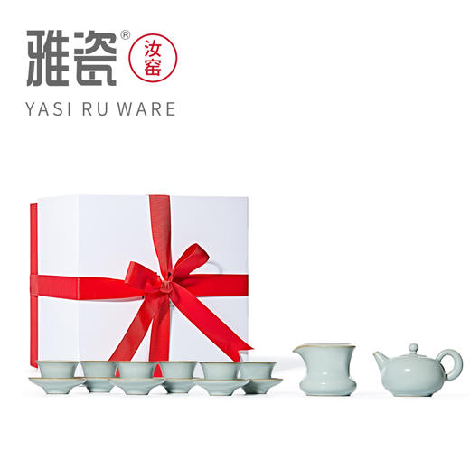 汝窑珠壶套装（一壶六杯） 商品图9